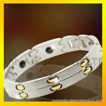 2013 Mens Stainless Steel Magnetic Bracelet